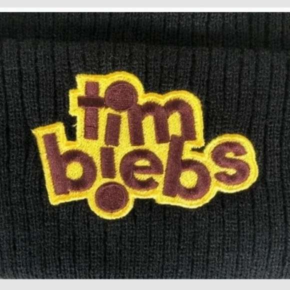 Justin Bieber black toque beanie hat - Picture 6 of 6